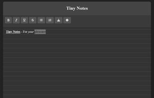 Dark Mode