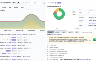 Real-time test Reports illustrated with Archive executed tests