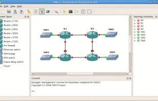 Dynamips screenshot 1
