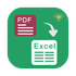 Fast PDF to Excel Pro Edition icon