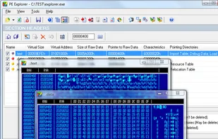 PE Explorer screenshot 2