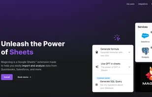 Magicdog landing page