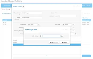Adding Access Group. 