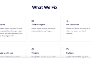 Metadata Fixer for Google Takeout screenshot 1