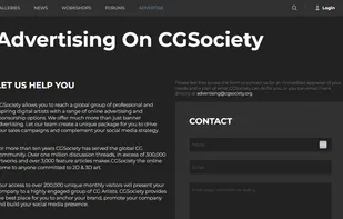 CGSociety screenshot 1