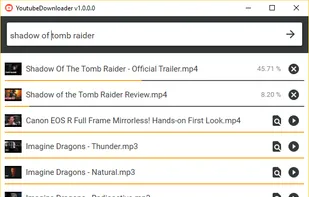 YoutubeDownloader screenshot 1