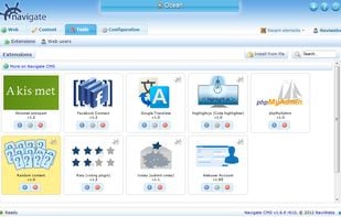 Navigate CMS screenshot 2