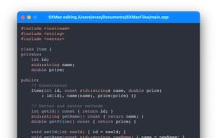 SXMac screenshot 1