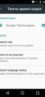 Speech Services by Google screenshot 1
