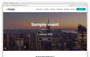 idloom-events screenshot 2