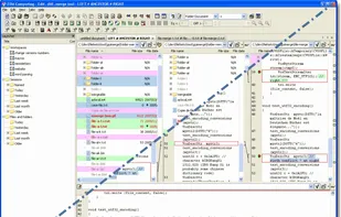 3-way text and folder merge in ECMerge