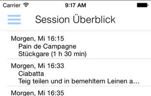 BackPlaner screenshot 2