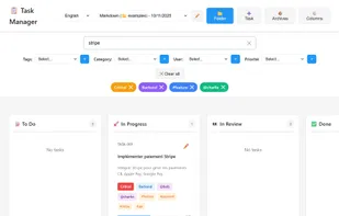 Markdown Task Manager screenshot 2