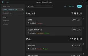 Subscribi screenshot 1