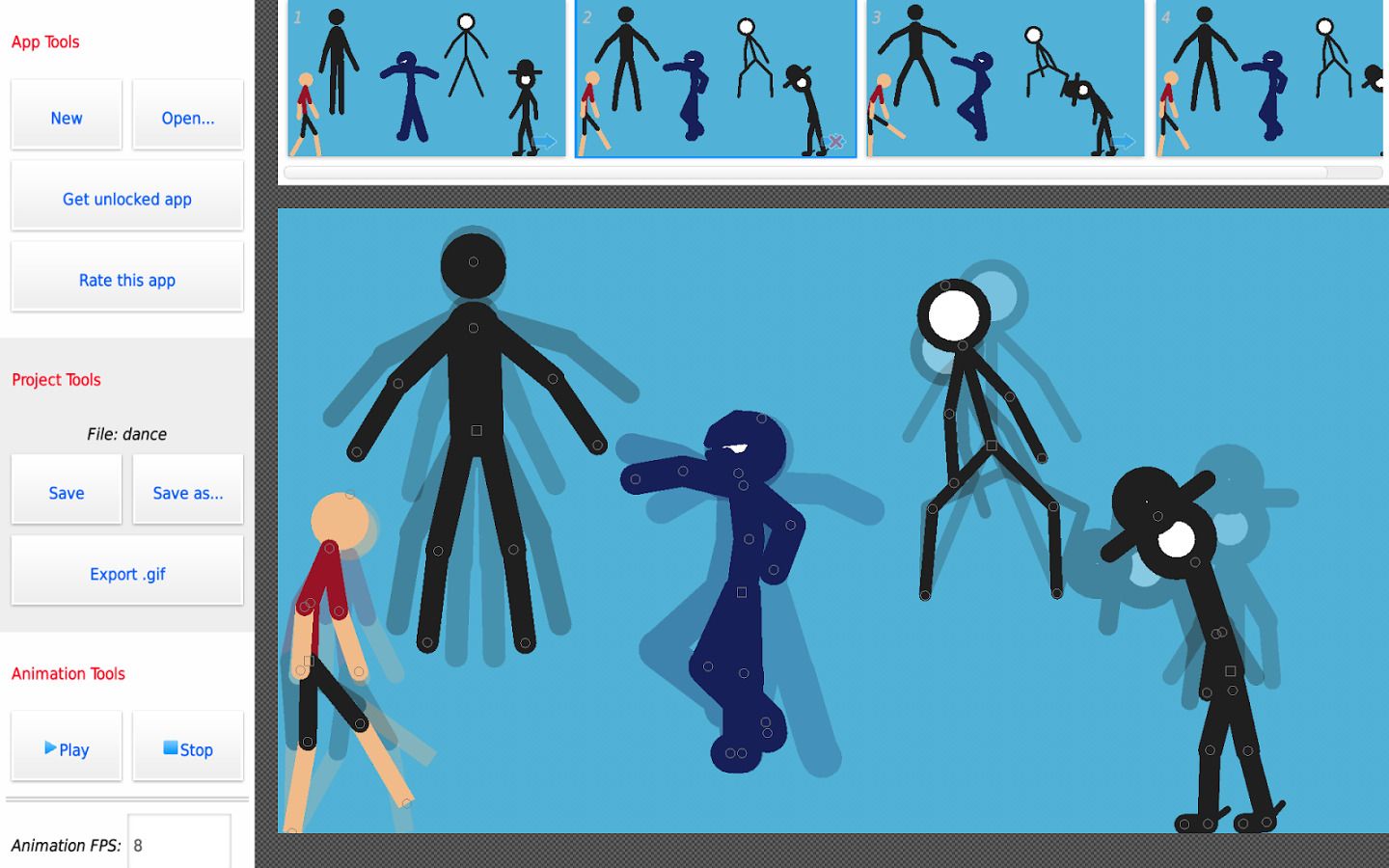 Stick Nodes PC  Download Stickman Animation App