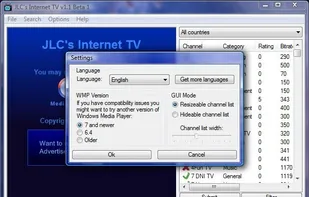 JLC Internet TV screenshot 1