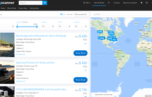 Example look from a listing website
