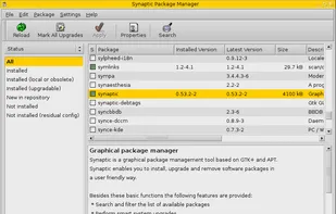 Synaptic screenshot 1