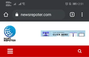 Newsrepoter.com screenshot 1