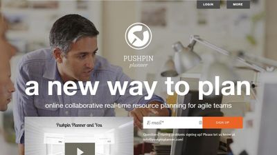 Pushpin Planner - a new way to plan 
Online collaborative real-time resource management