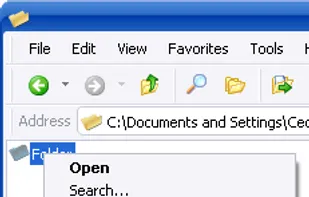 Right Click Menu
