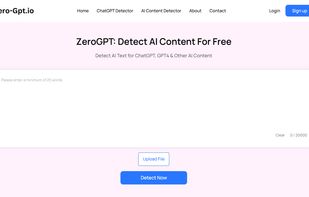 Helps detect AI Content For Free
