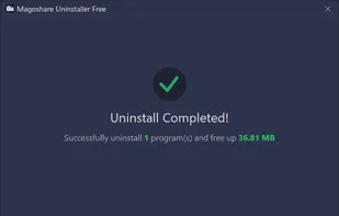Magoshare Uninstaller screenshot 1