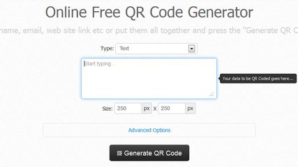 QR Code Generator (By Compzets.com) screenshot 1