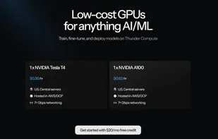 Thunder Compute screenshot 1