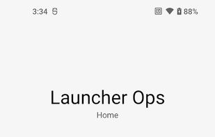 Launcher Ops screenshot 1