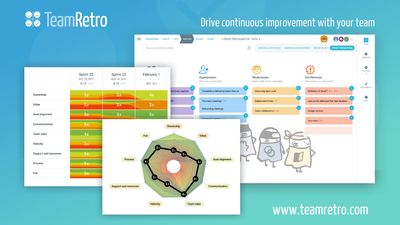Choose TeamRetro to support the continuous improvement of your team.