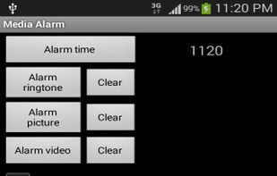 Media Alarm screenshot 1