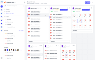 Bookmark your favorite website or anything in your personal dashboard.