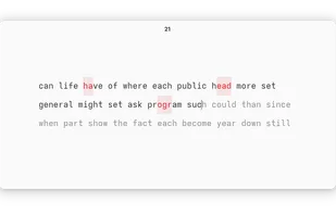 In the middle of a session