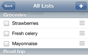GoTasks screenshot 2