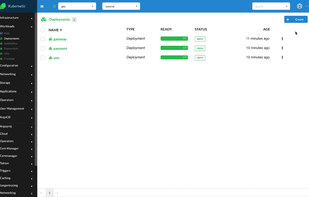 Kubernetic screenshot 1