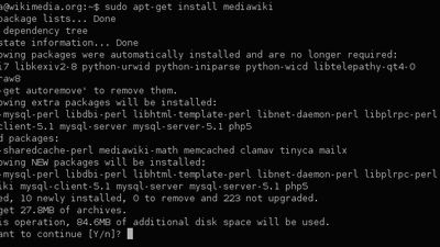 Installing New Software (apt-get install)