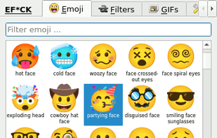EF*CK Chat Keyboard screenshot 1