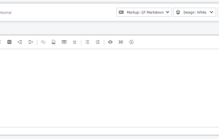 The default white design.