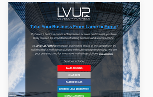 Marketing agency funnel example