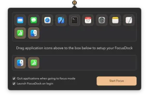 FocusDock screenshot 1