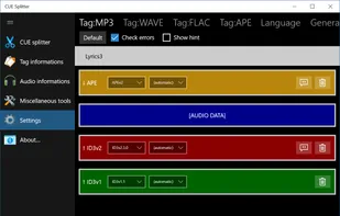 Tags ordering (Settings)