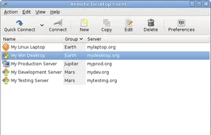 Remmina screenshot 3