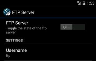 FTP Server screenshot 2