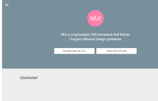MUI screenshot 1