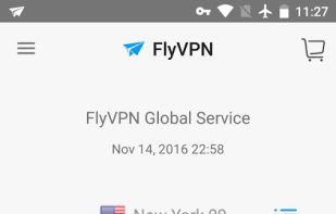 FlyVPN screenshot 2