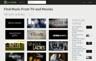 TuneFind screenshot 1