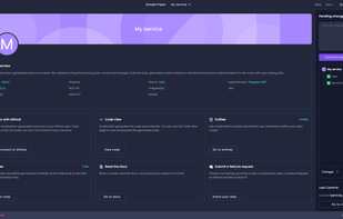 Amplication screenshot 1
