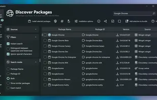 UniGetUI screenshot 1