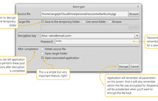 PGP Tool screenshot 1